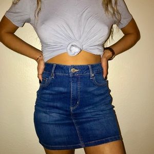 Denim Skirt